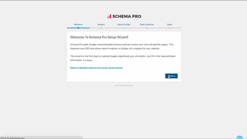 Schema Pro Review Setup